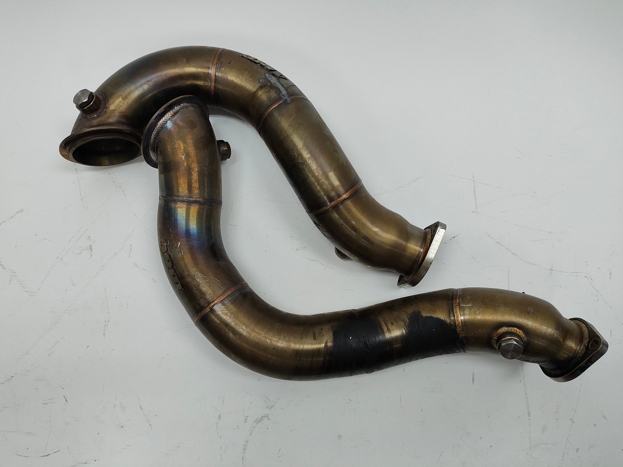(USED) BMW 335I N54 3" CATLESS DOWNPIPES (0153)