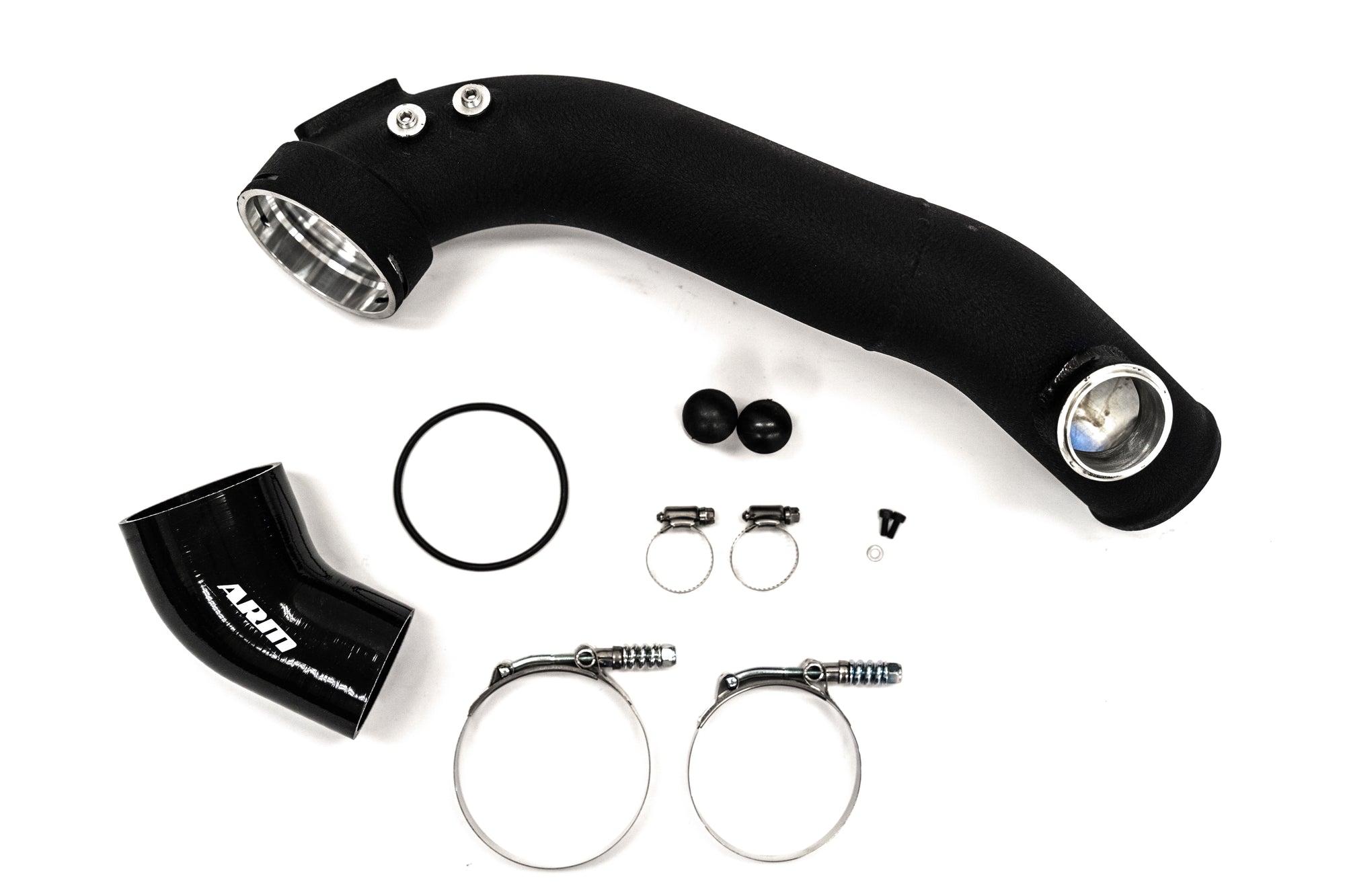 E60 535i N54 CHARGE PIPE - TiAL Flange - ARM Motorsports