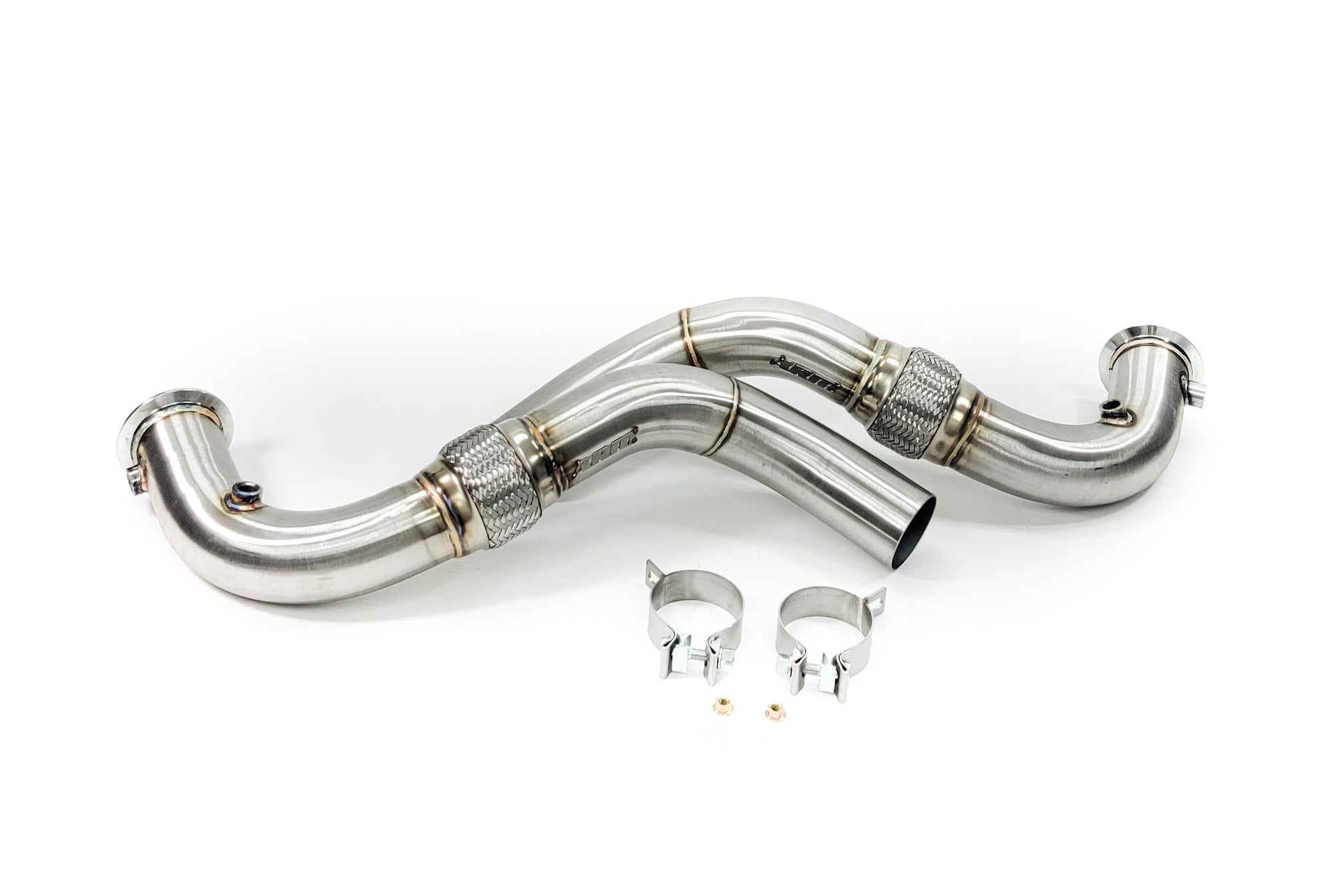 BMW G30 M550i N63R 3" Catless Downpipes - ARM Motorsports