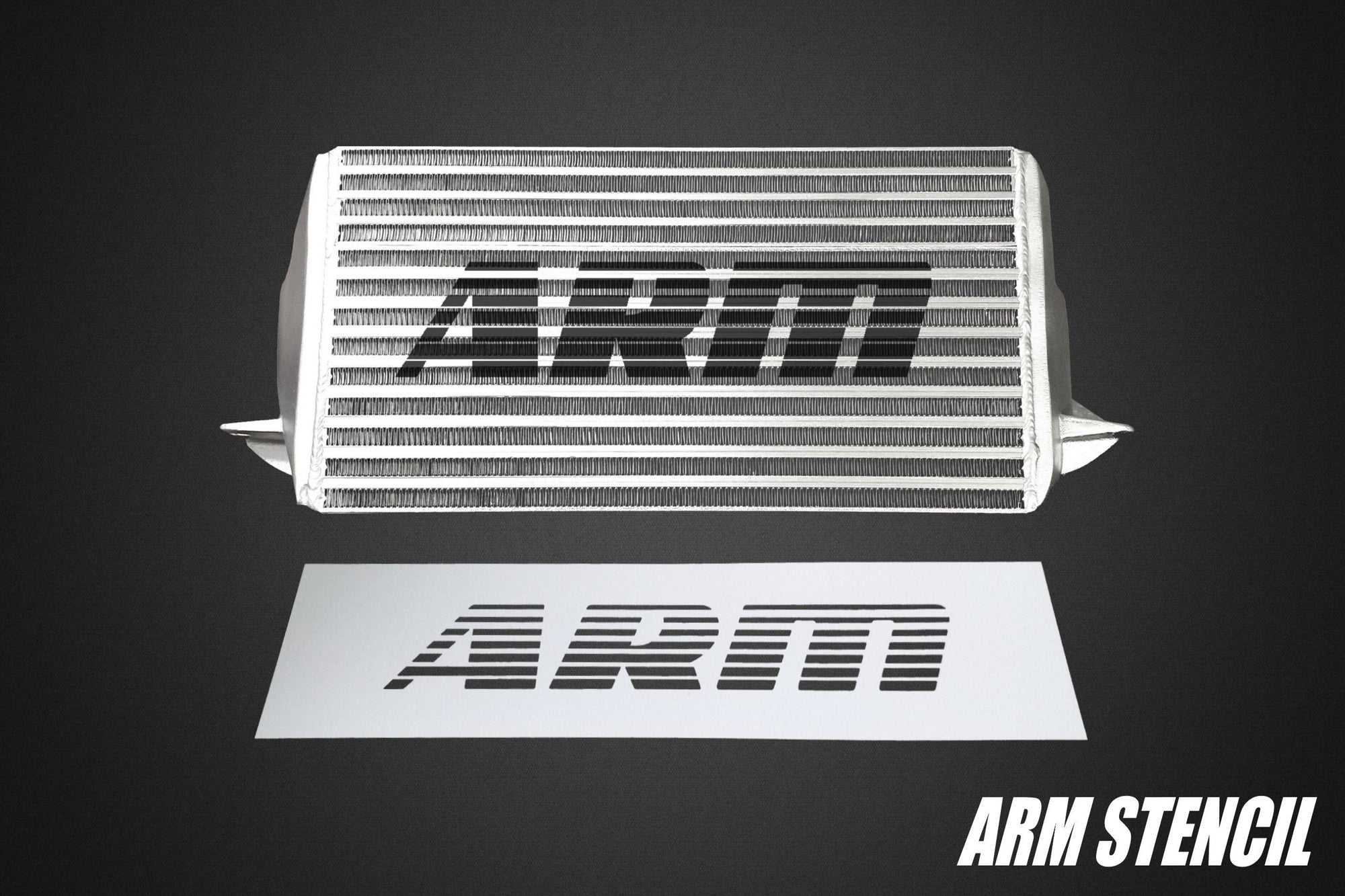 ARM Intercooler Stencil - ARM Motorsports